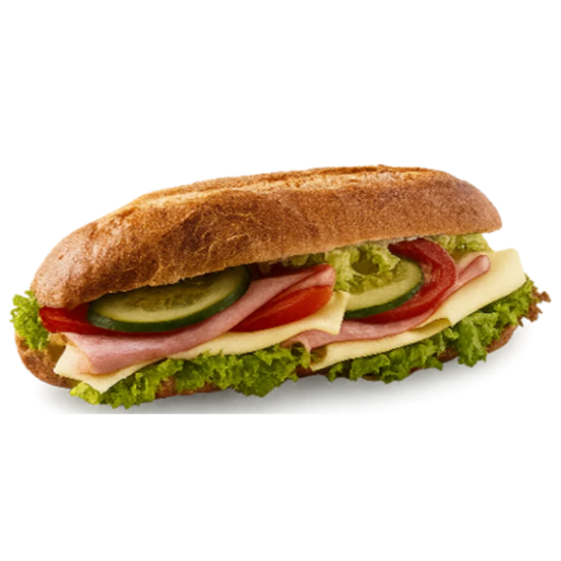 7021 Baguette ost&skinka